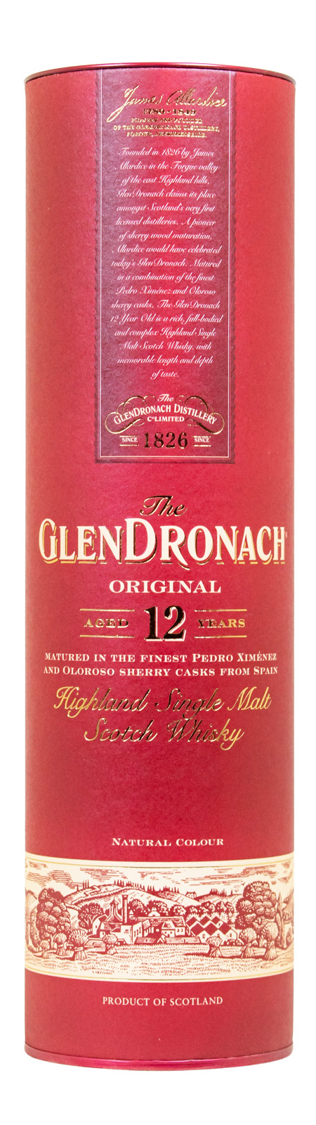 Glendronach 12 Jahre Highland Single Malt Scotch Whisky - 0,7L 43% vol