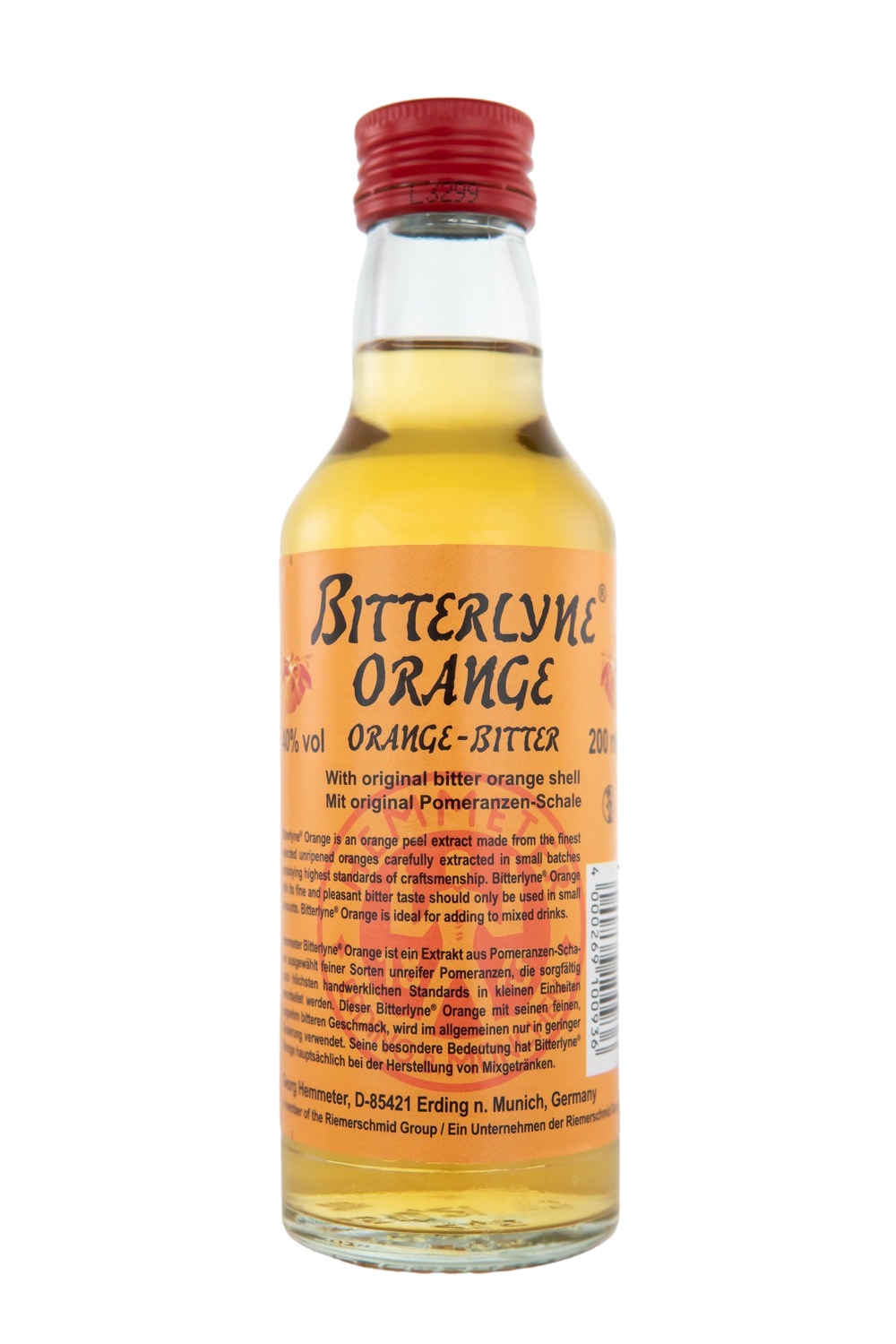 Bitterlyne Orangen Bitter - 0,2L 40% vol