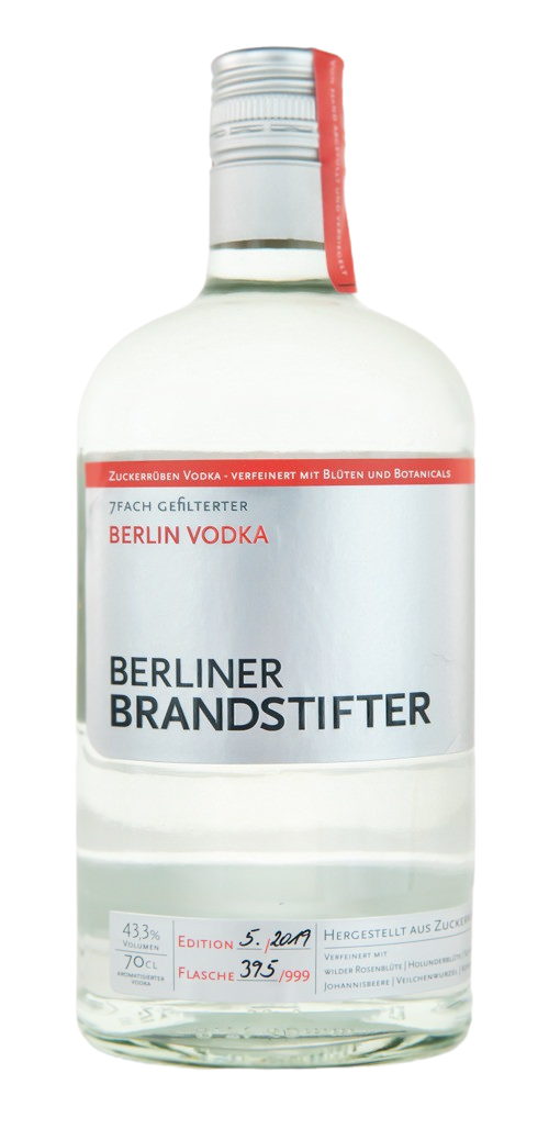 Berliner Brandstifter Vodka - 0,7L 43,3% vol