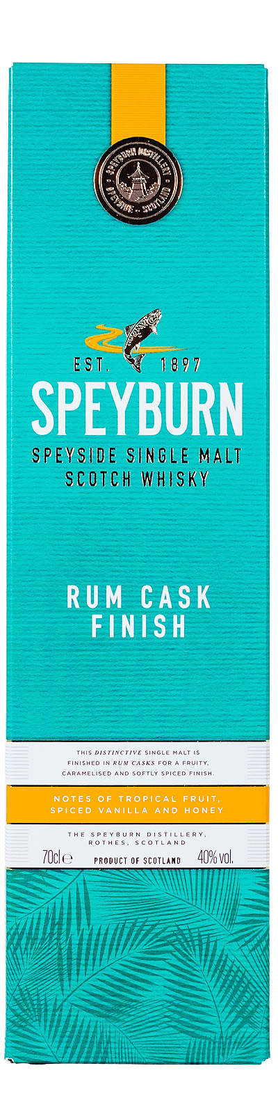 Speyburn Rum Cask Finish - 0,7L 40% vol