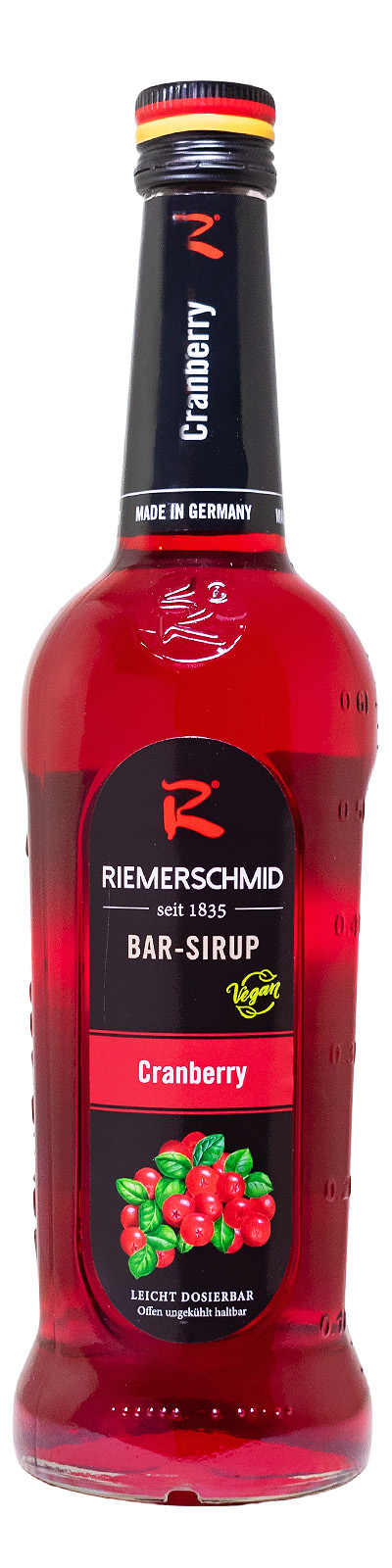 Riemerschmid Cranberry Sirup - 0,7L