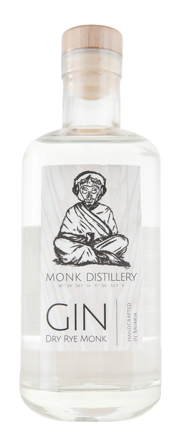 Dry Rye Monk Gin - 0,5L 42,5% vol