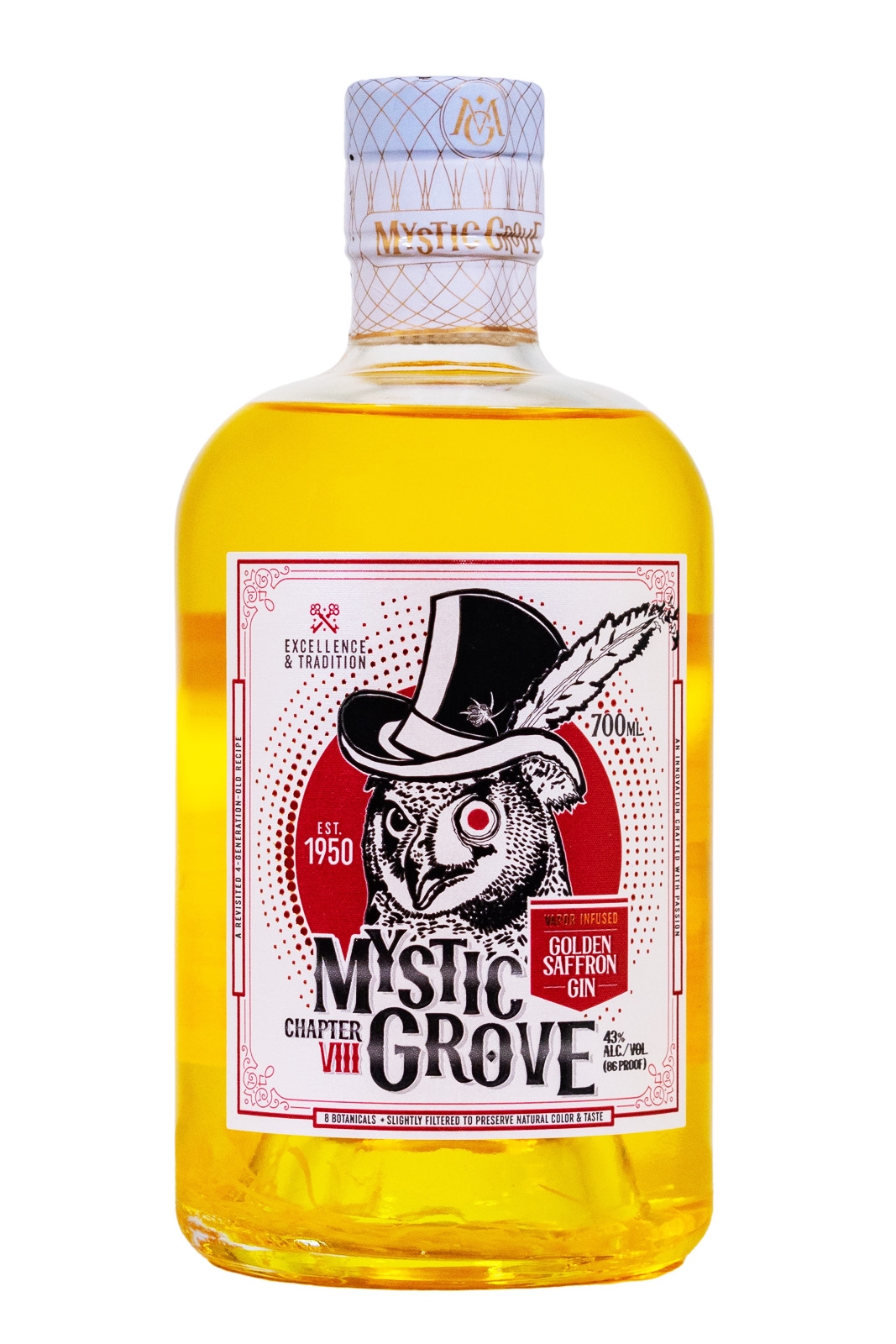 Mystic Grove Golden Saffron Gin - 0,7L 43% vol