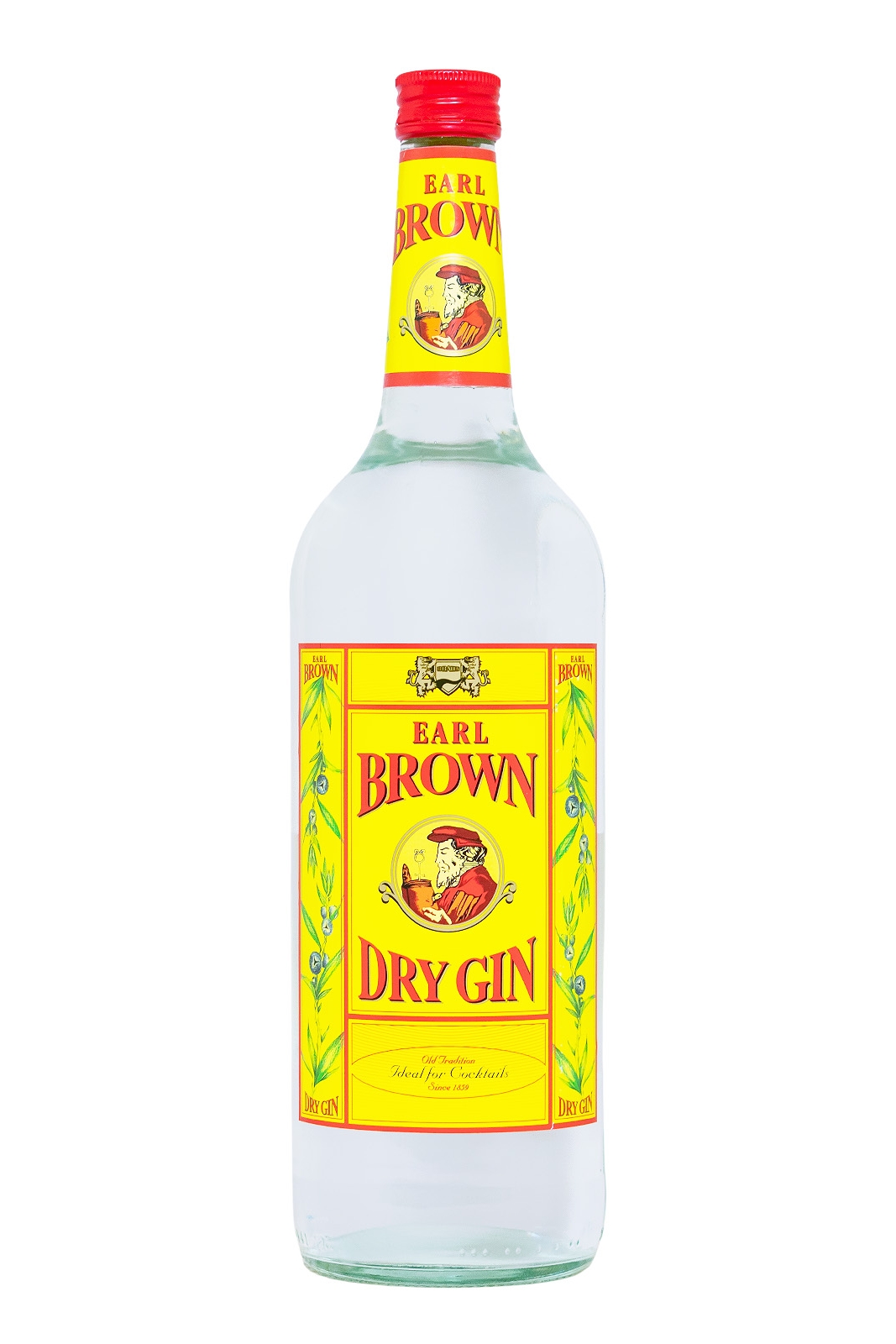 Earl Brown Dry Gin - 1 Liter 37,5% vol