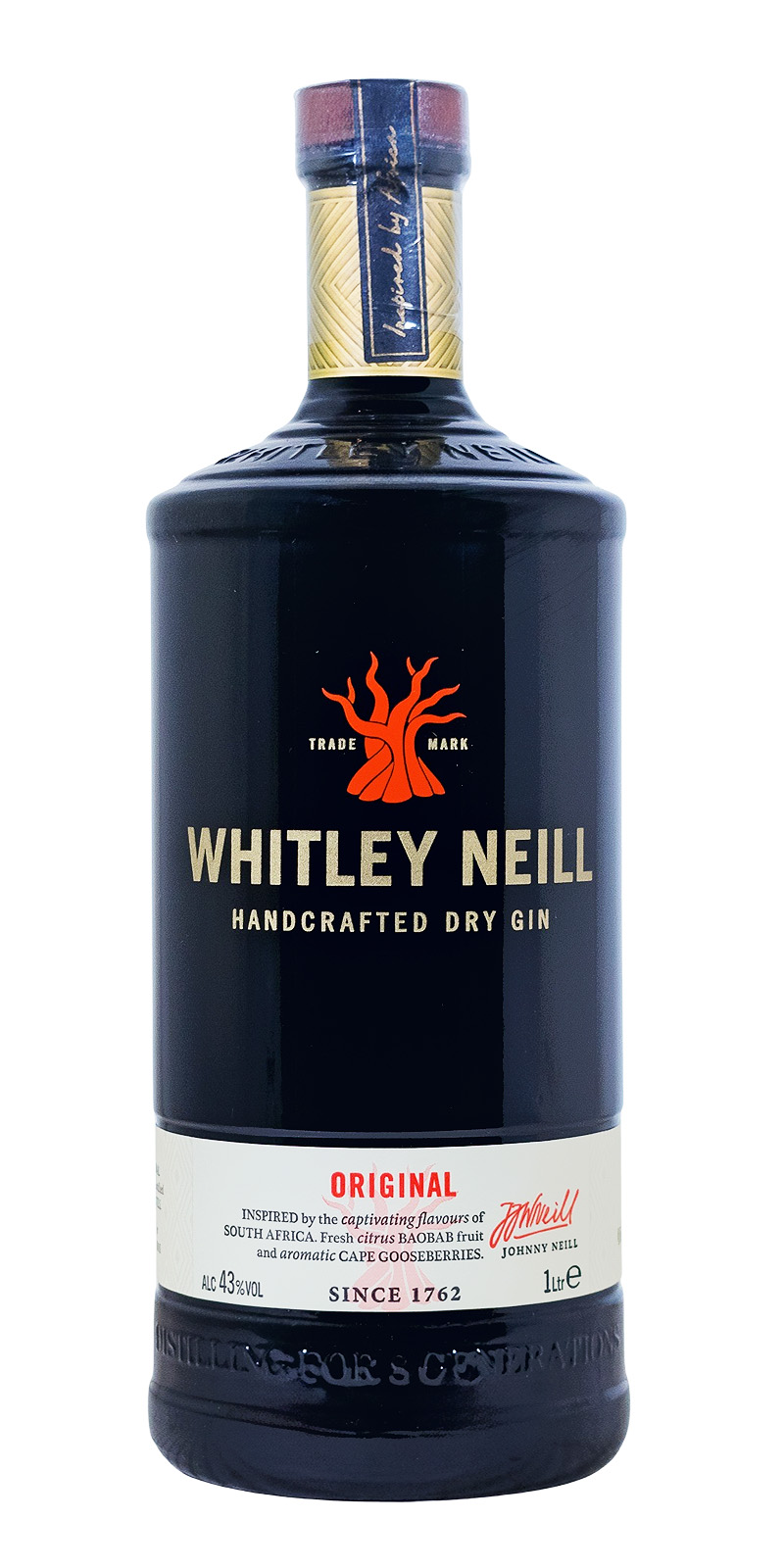 Whitley Neill London Dry Gin - 1 Liter 43% vol