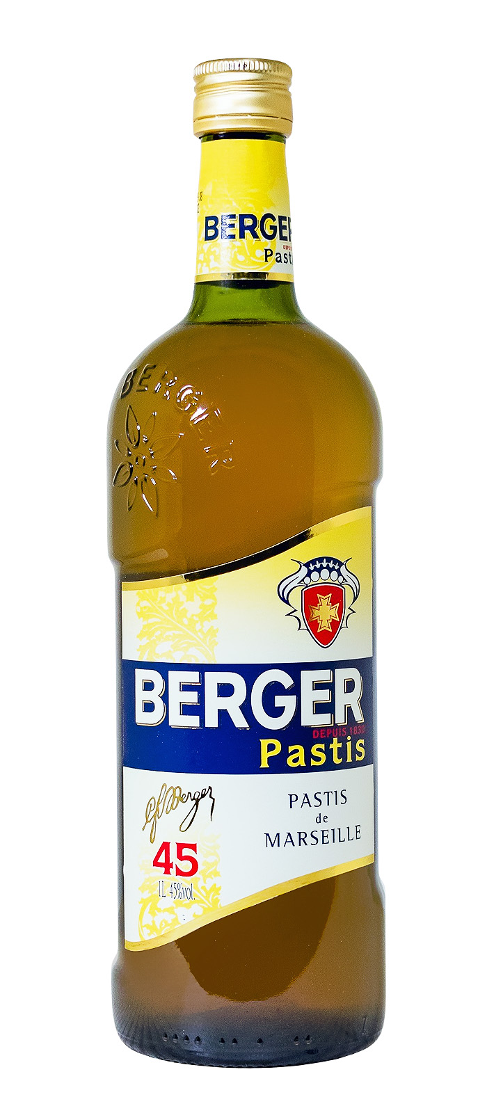 Berger Pastis de Marseille - 1 Liter 45% vol