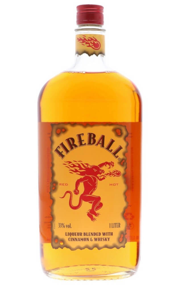 Fireball Whisky-Likör - 1 Liter 33% vol