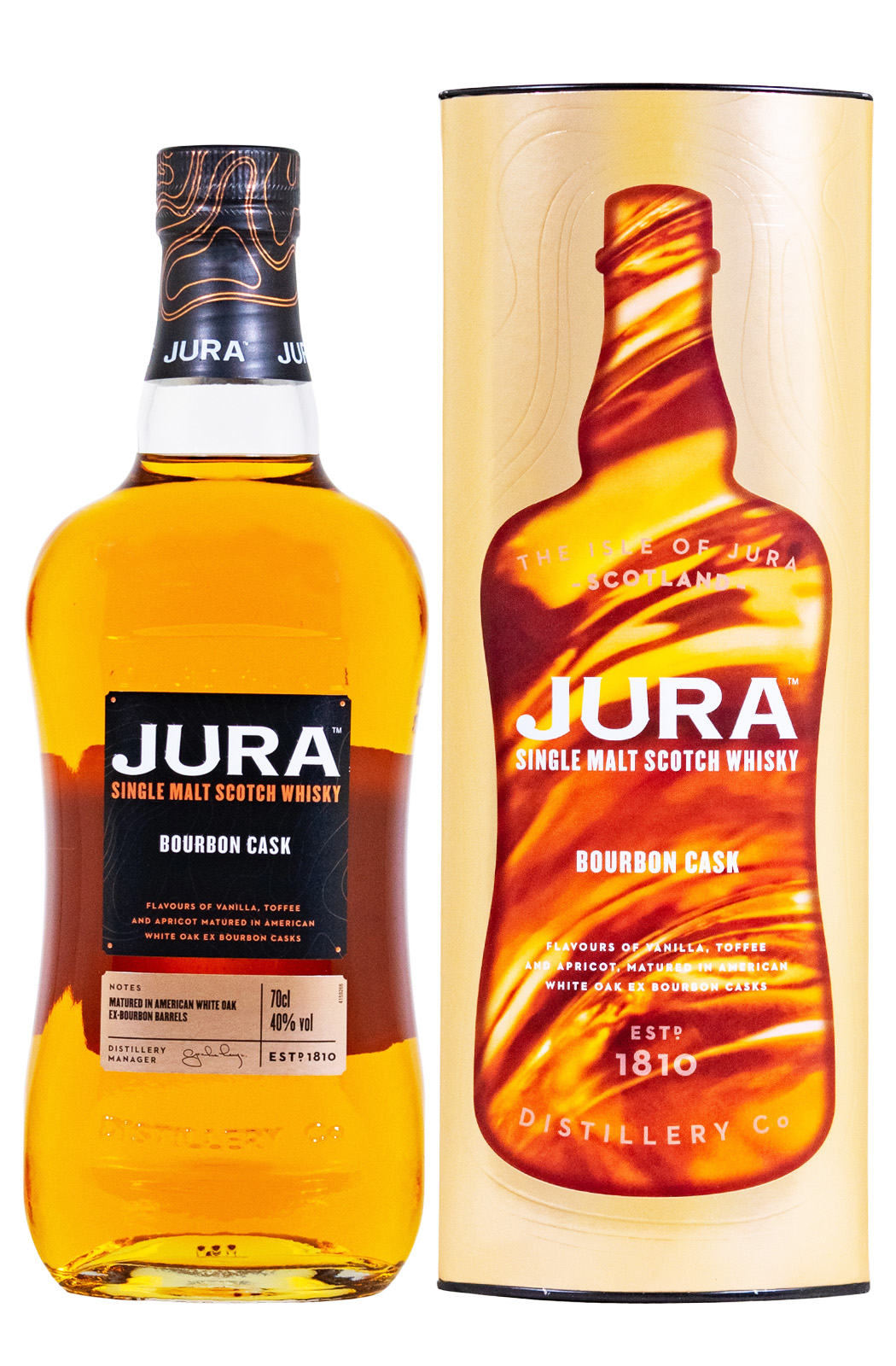 Jura Single Malt Whisky Bourbon Cask - 0,7L 40% vol
