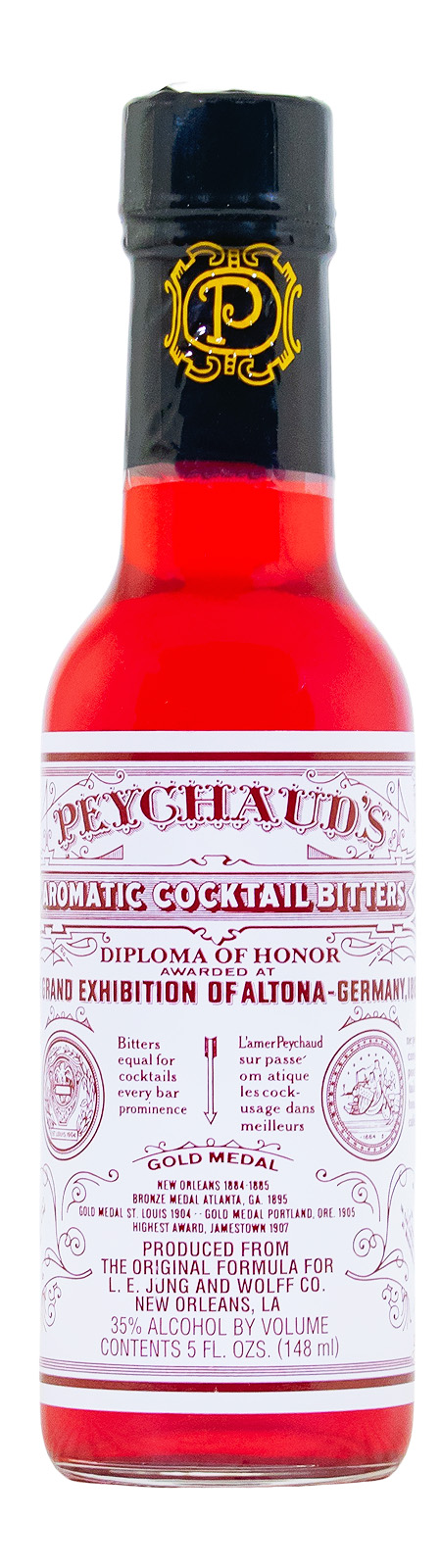 Peychauds Aromatic Cocktail Bitter - 0,148L 35% vol