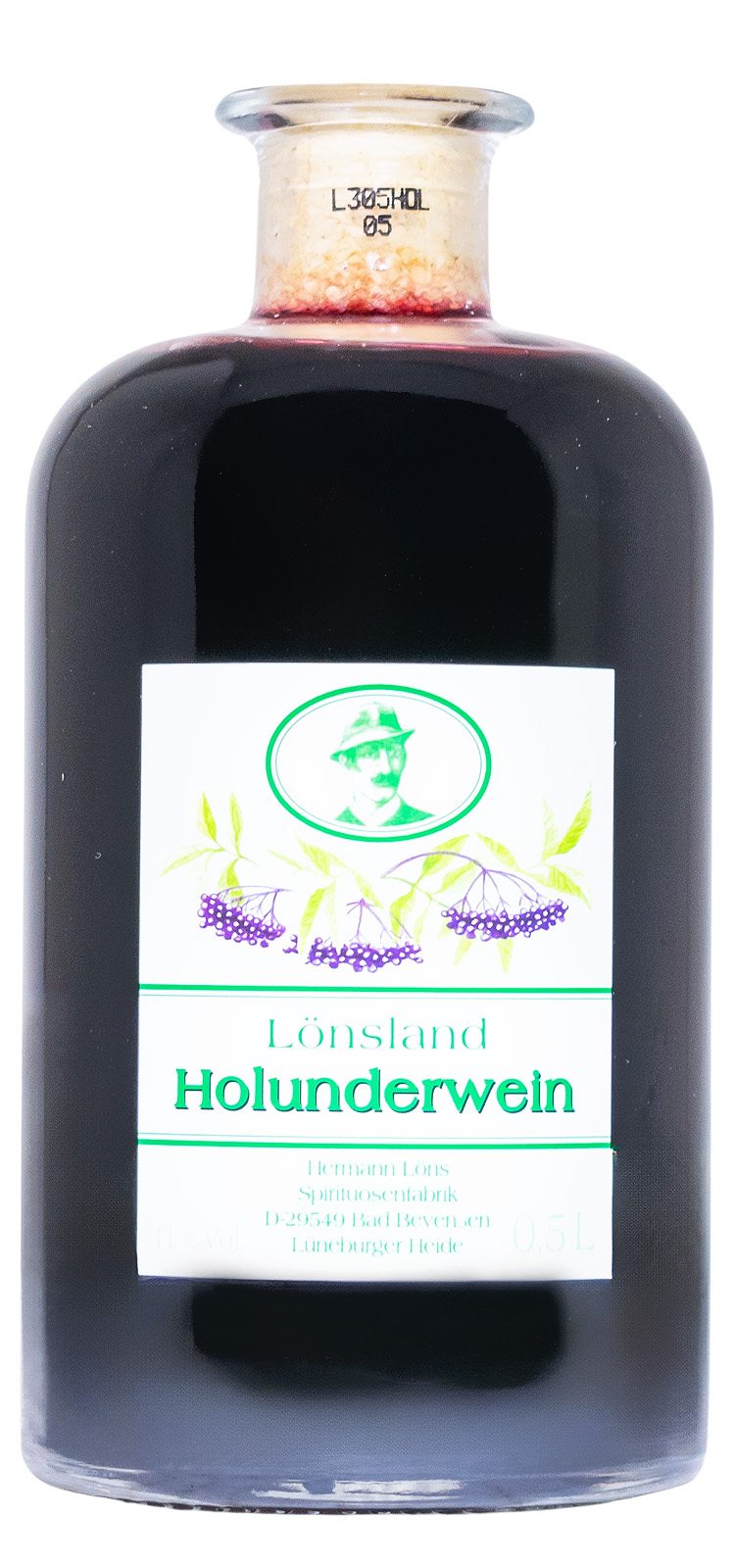 Lönsland Holunderwein - 0,5L 11% vol