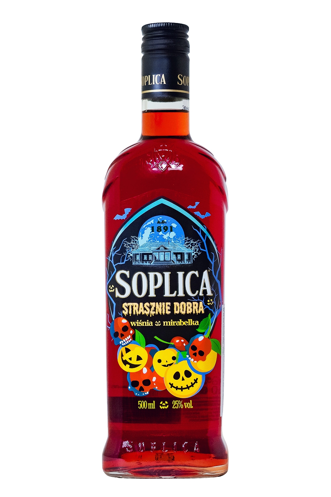 Soplica Halloween Kirsch-Mirabelle - 0,5L 25% vol