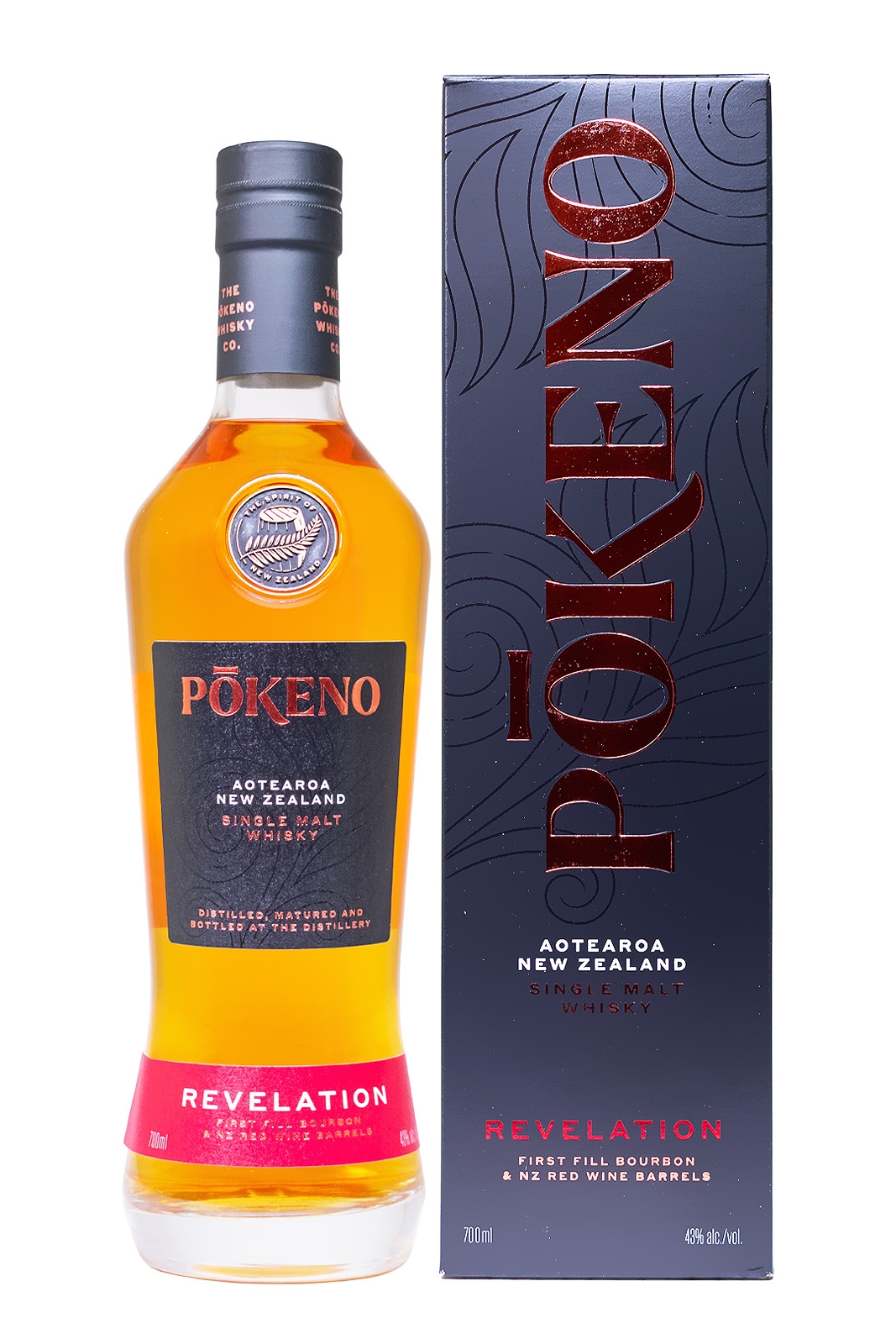 Pokeno Revelation Single Malt Whisky - 0,7L 43% vol