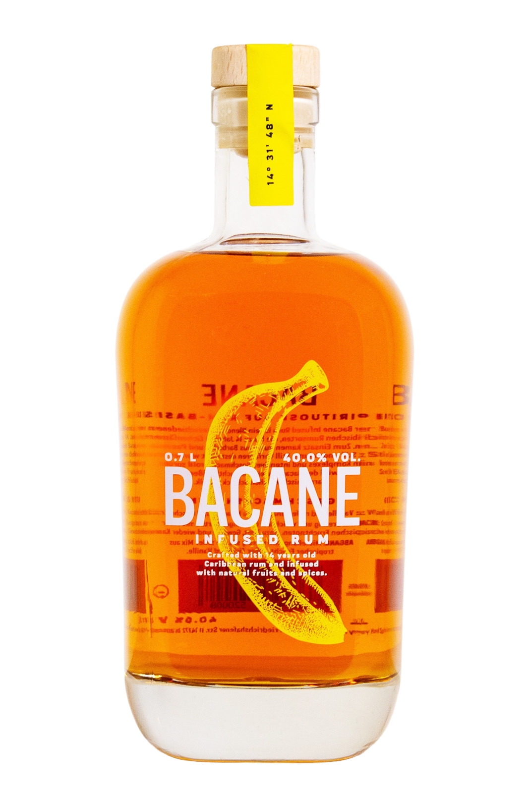 Bacane Infused Rum - 0,7L 40% vol