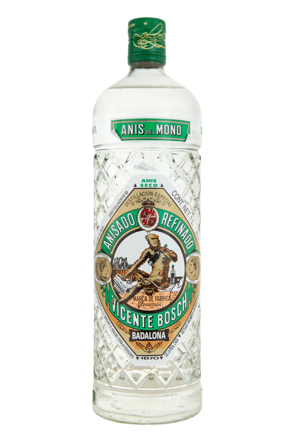 Anis del Mono Seco - 1 Liter 40% vol