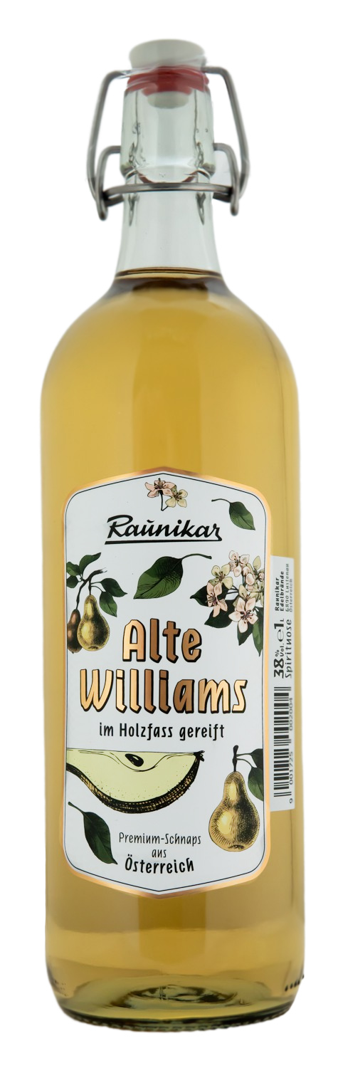 Raunikar Alte Williams - 1 Liter 38% vol