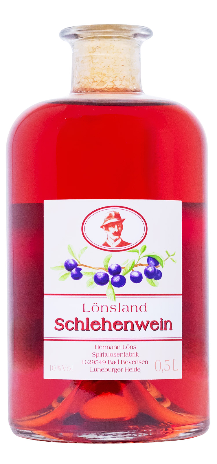 Lönsland Schlehenwein - 0,5L 10% vol