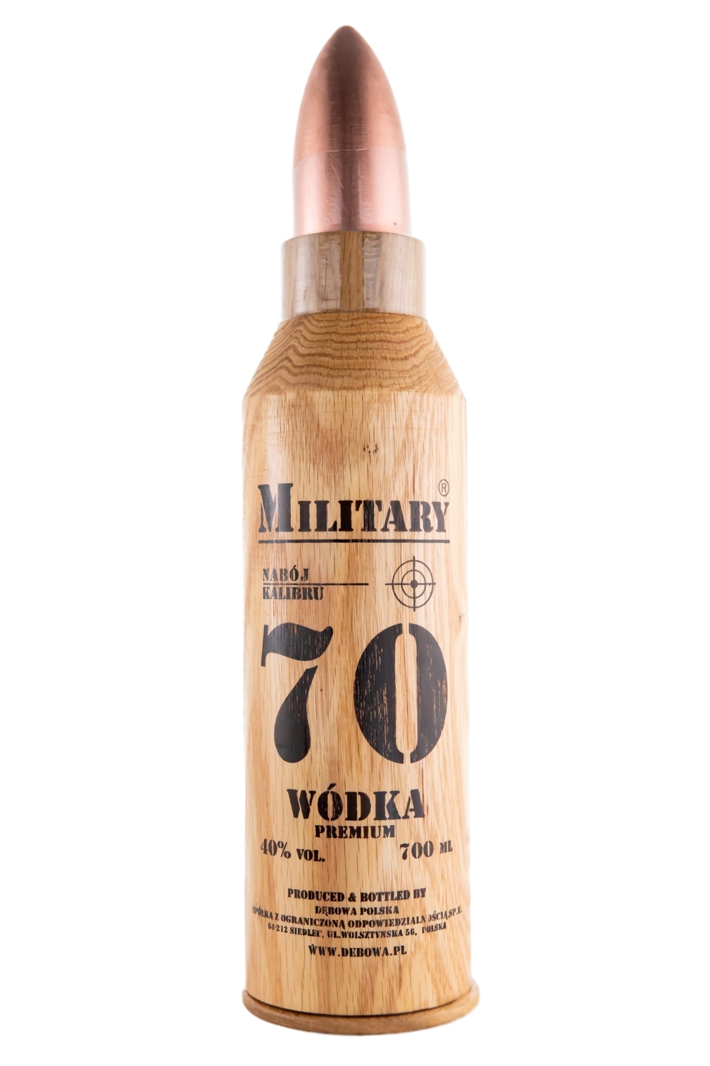 Debowa Military 70 Premium Vodka - 0,7L 40% vol