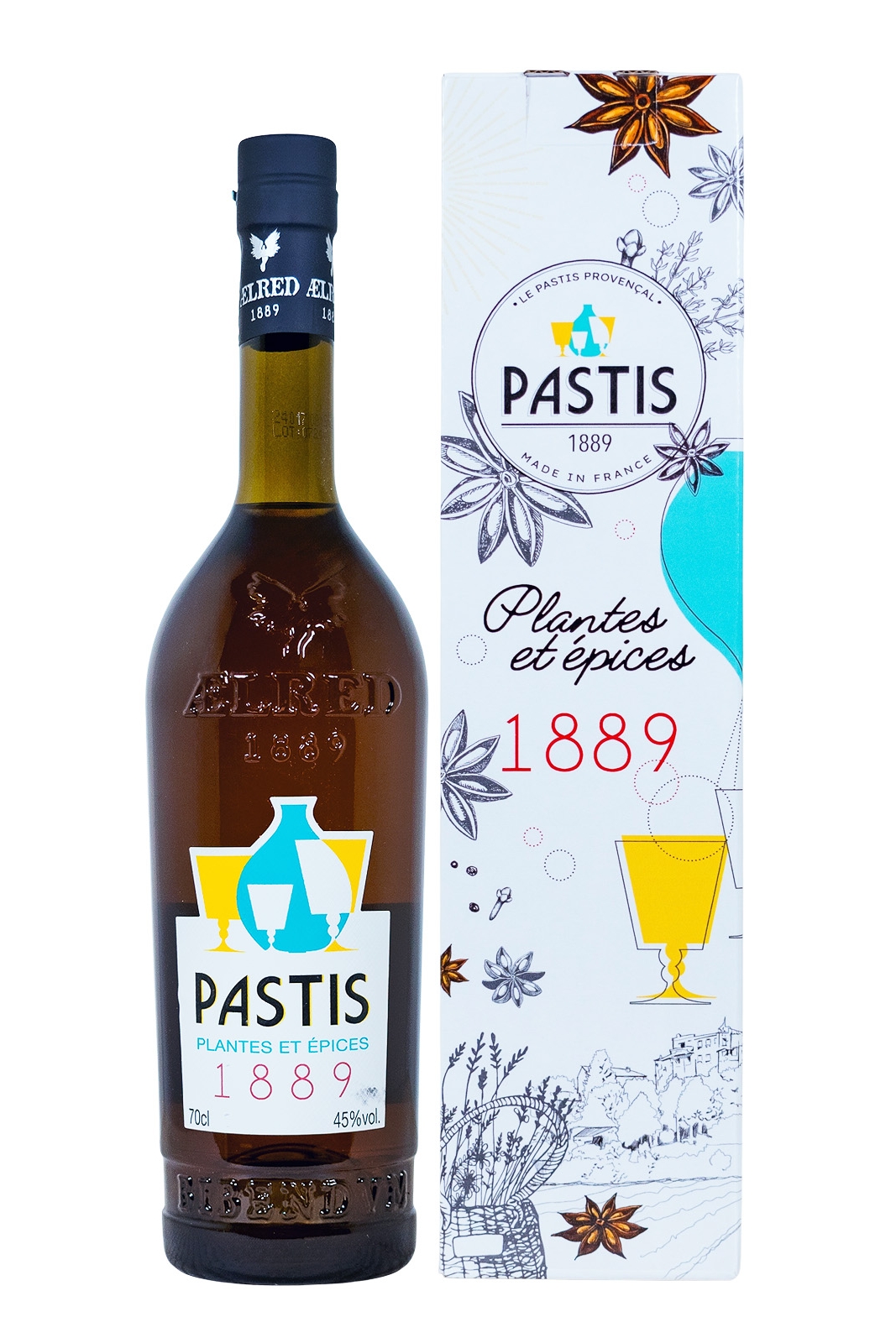 Aelred Pastis Provencal 1889 - 0,7L 45% vol