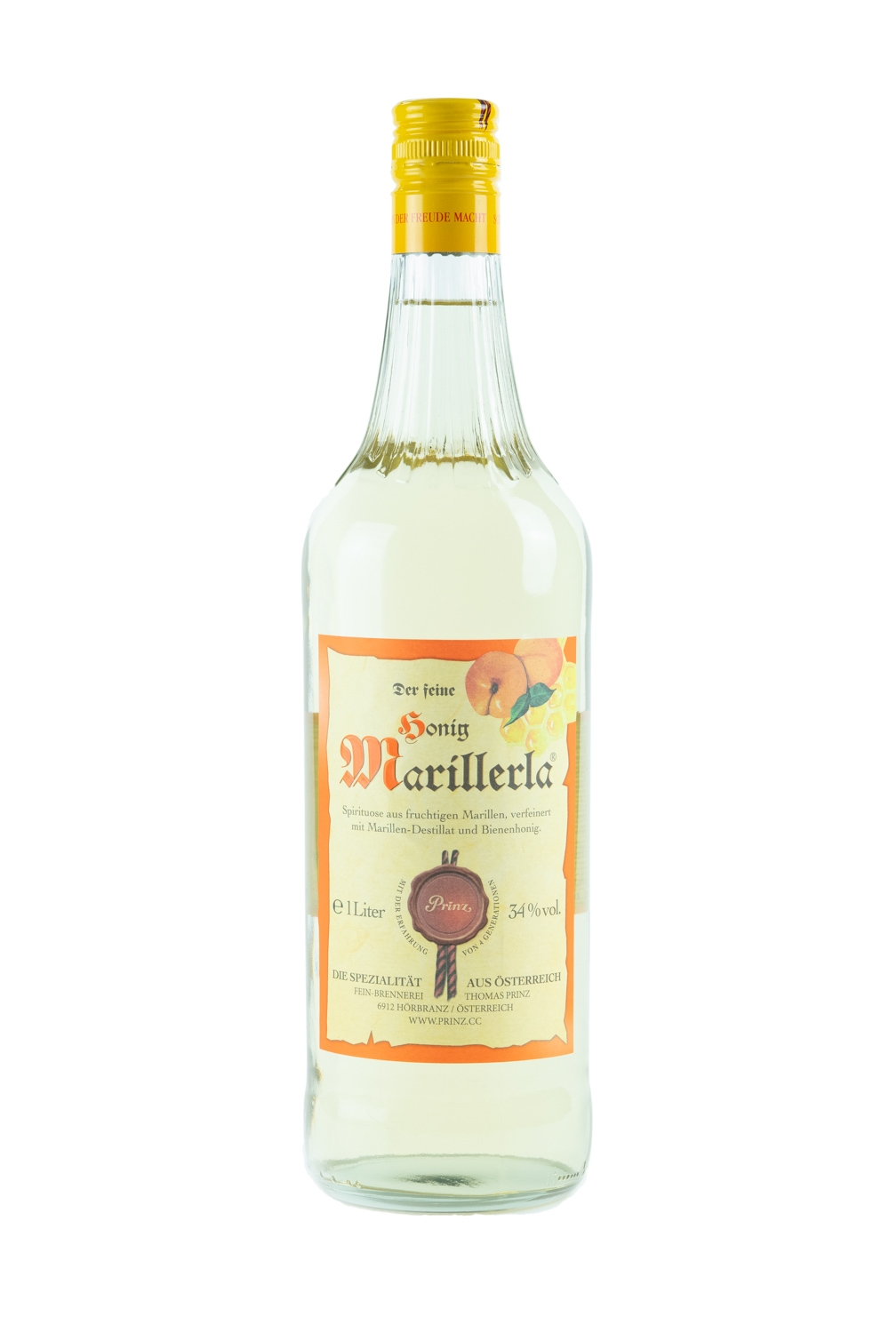 Prinz Honig Marillerla - 1 Liter 34% vol