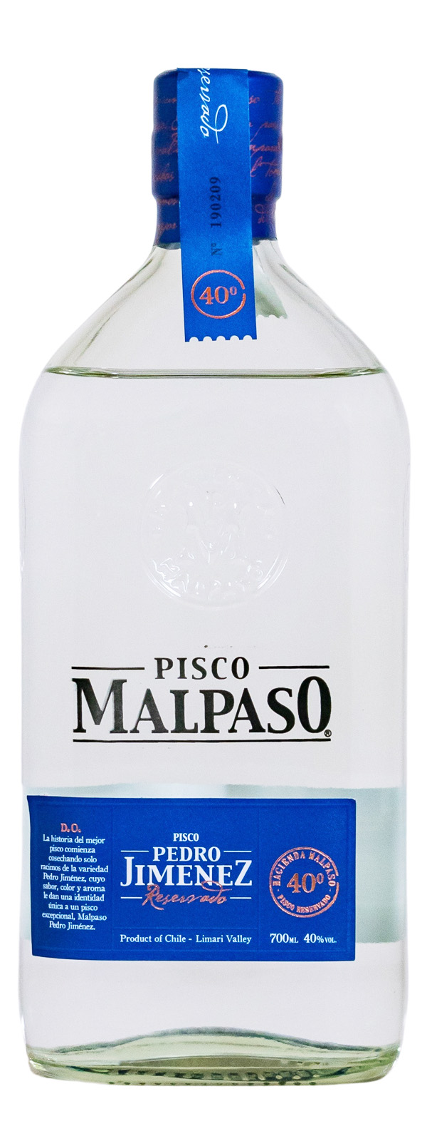 Pisco MalPaso Pedro Jimenez - 0,7L 40% vol