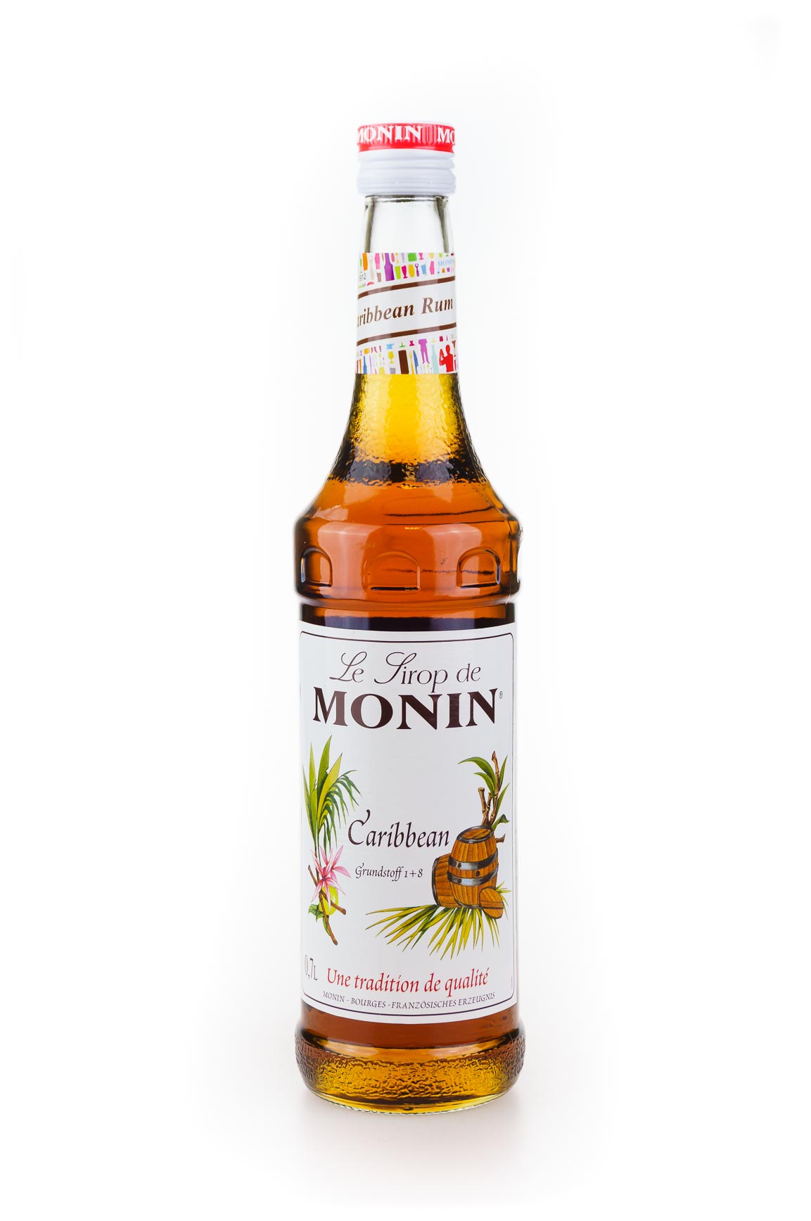 Monin Caribbean Rum-Flavour Sirup - 0,7L