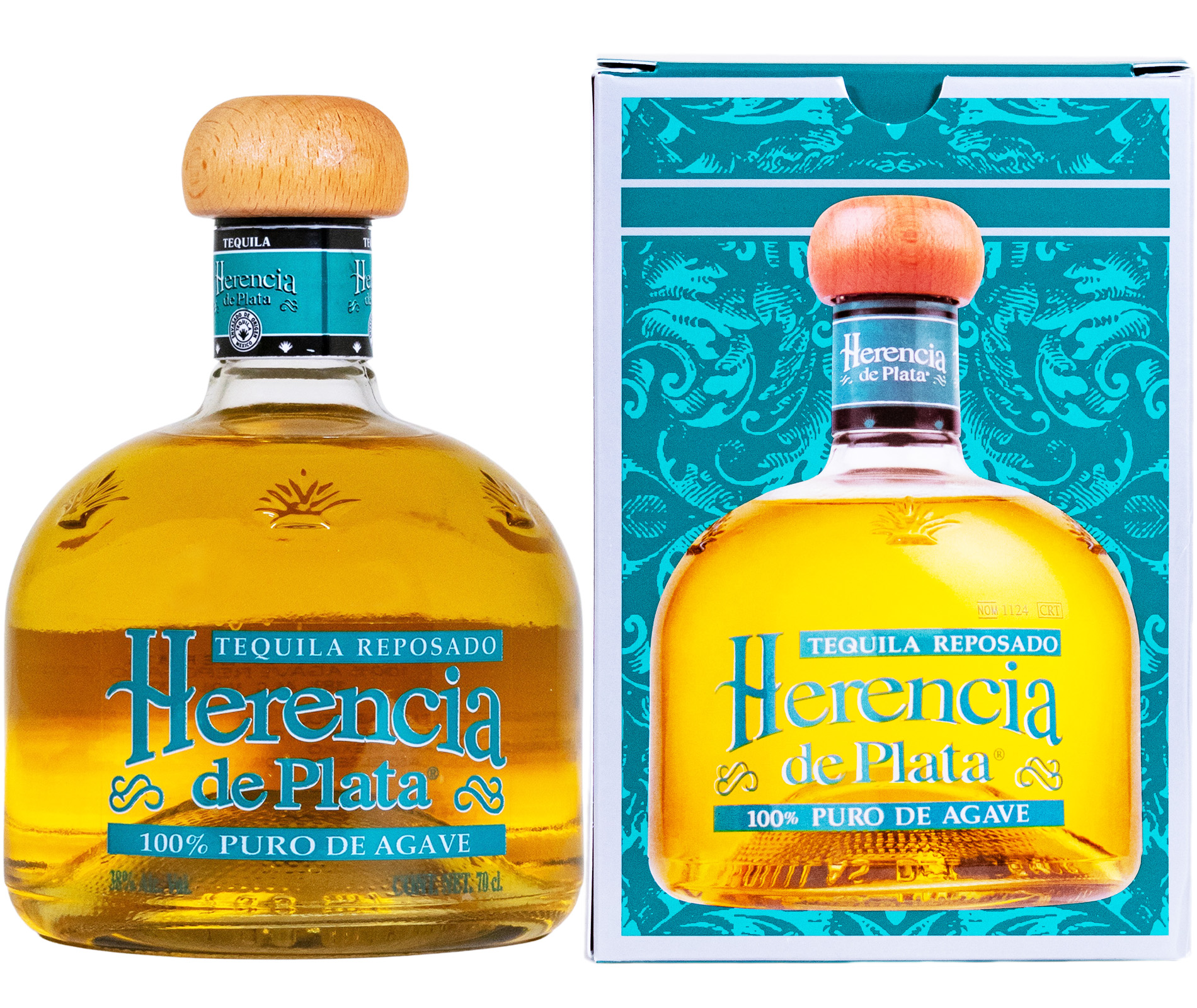 Herencia de Plata Tequila Reposado - 0,7L 38% vol