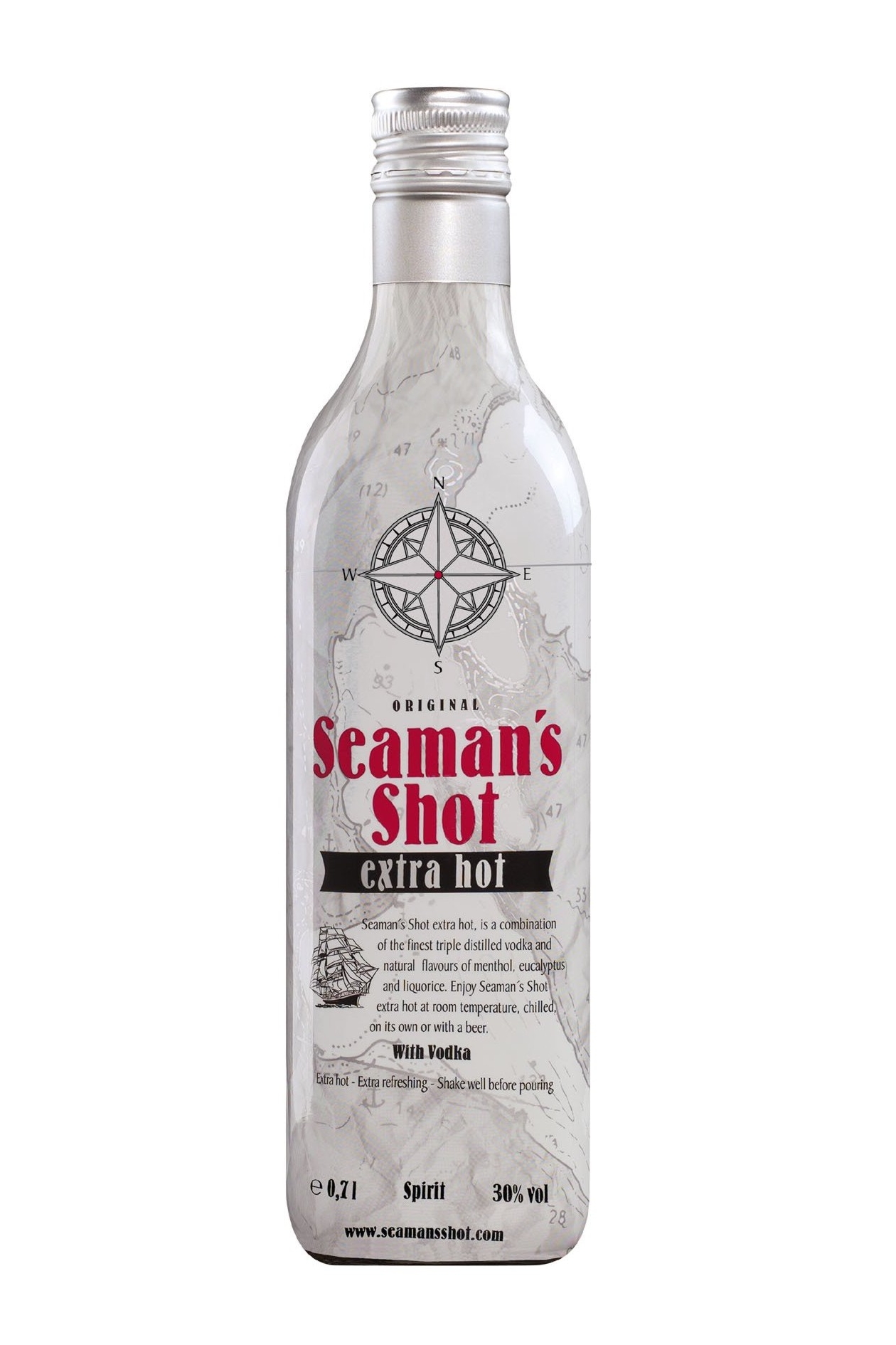 Seamans Shot Extra Hot Likör - 0,7L 30% vol