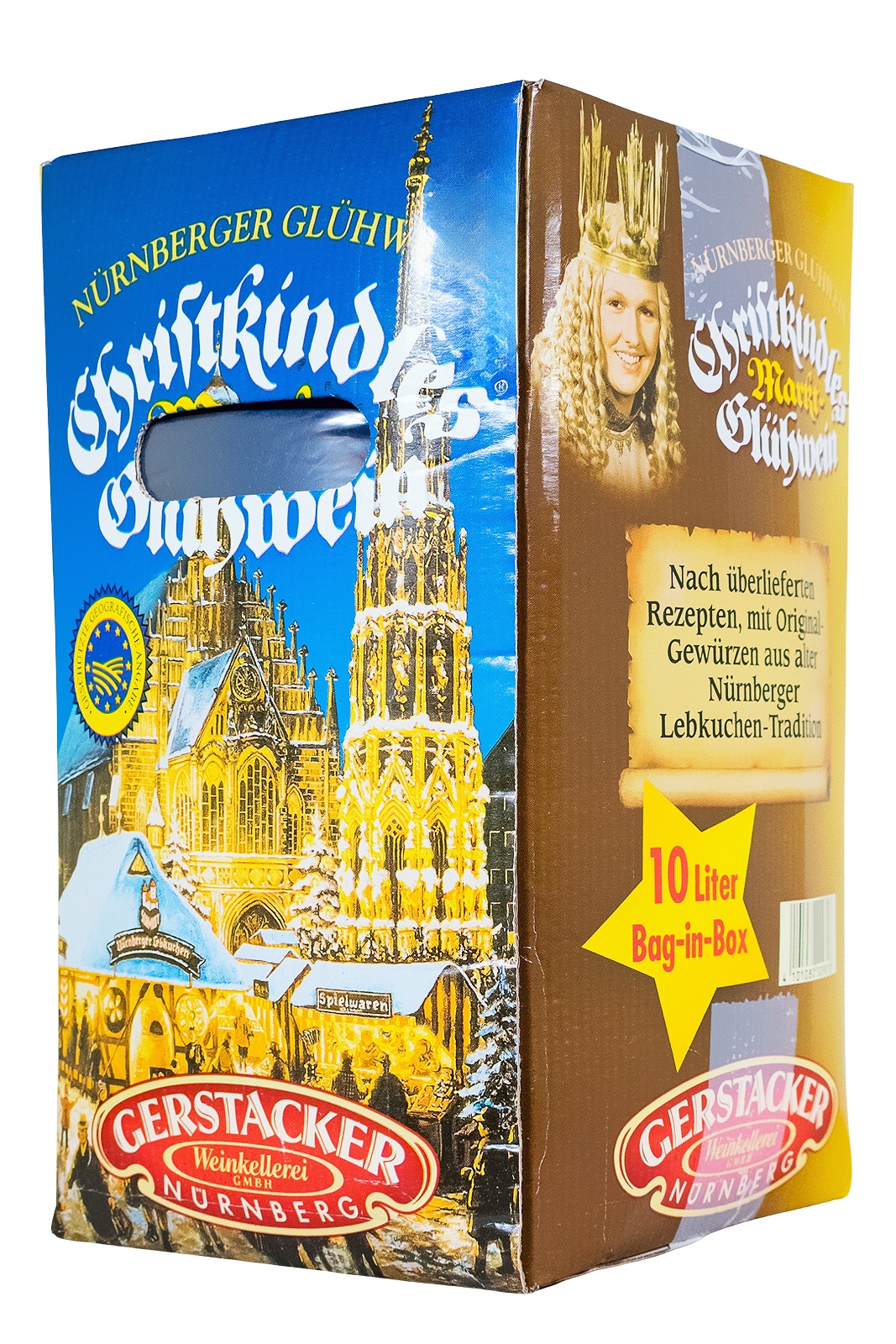 Gerstacker Nürnberger Christkindles Glühwein Bag-Box - 10L 10% vol