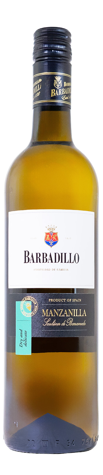 Barbadillo Manzanilla Sherry - 0,75L 15% vol