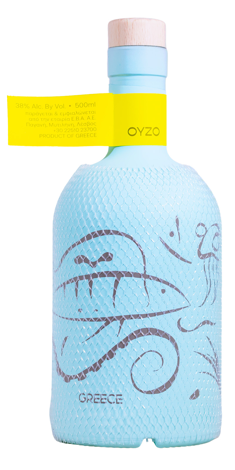 Mitilini Greece in a Bottle Ouzo - 0,5L 38% vol