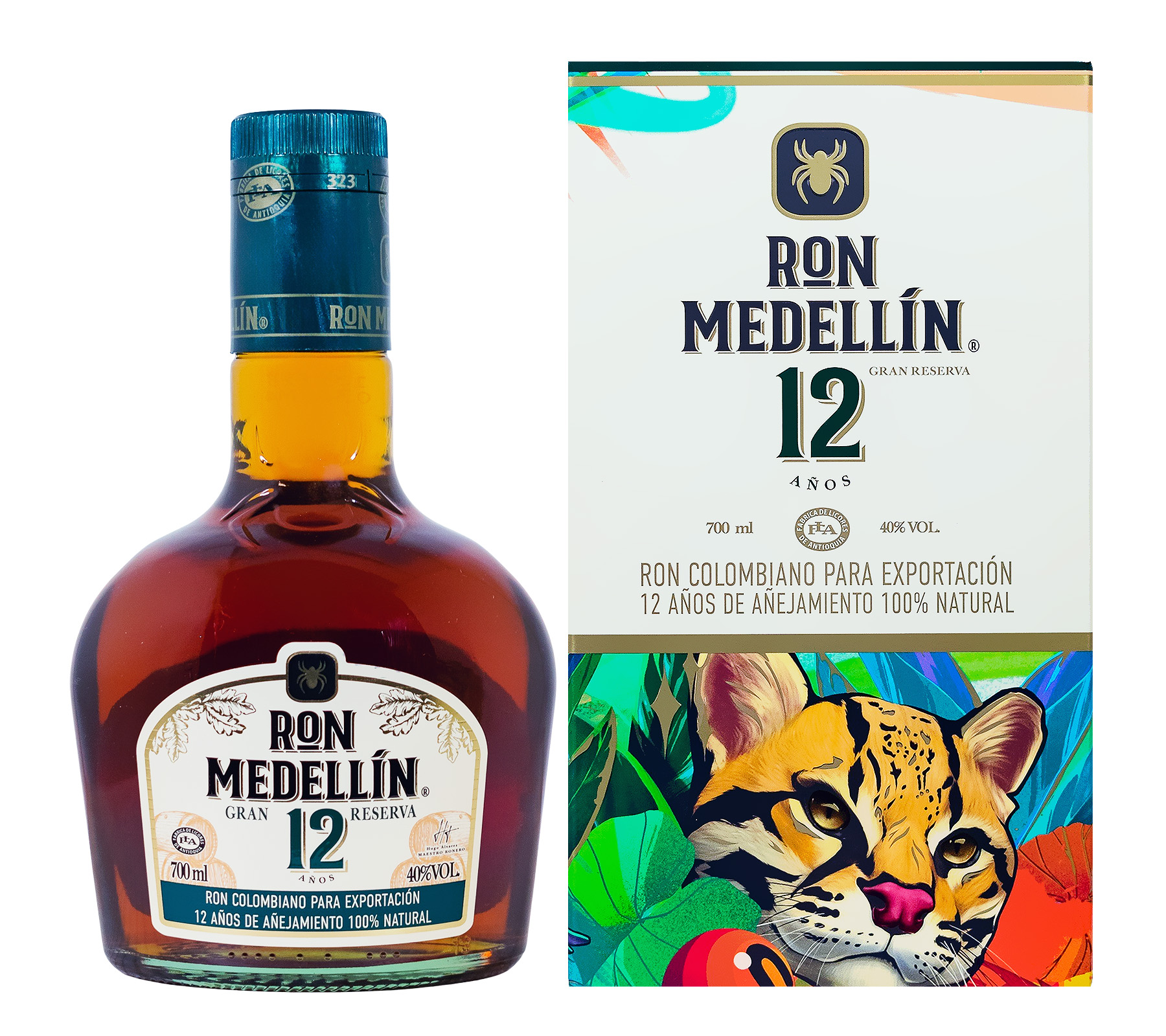 Ron Medellin 12 Jahre - 0,7L 40% vol