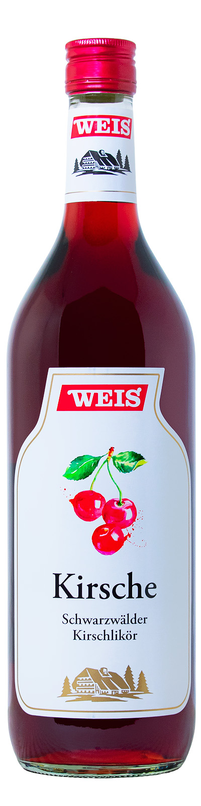 Weis Schwarzwälder Kirsch Likör - 1 Liter 20% vol