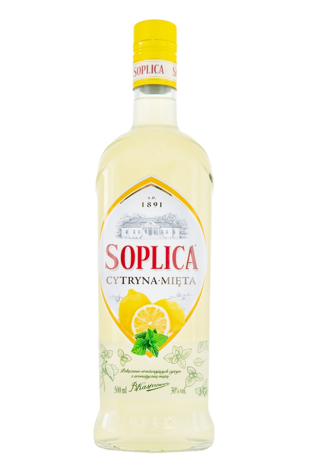 Soplica Cytryna Mieta Zitrone-Minze - 0,5L 28% vol