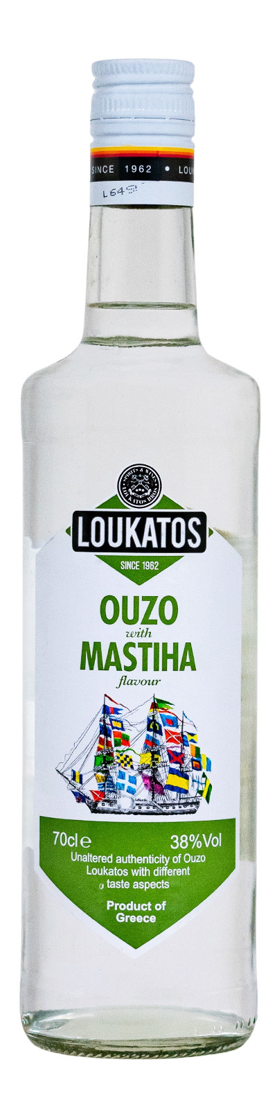 Ouzo mit Masticha - 0,7L 38% vol