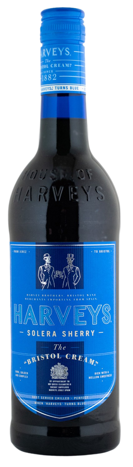 Harveys Bristol Cream Sherry - 0,75L 17,5% vol