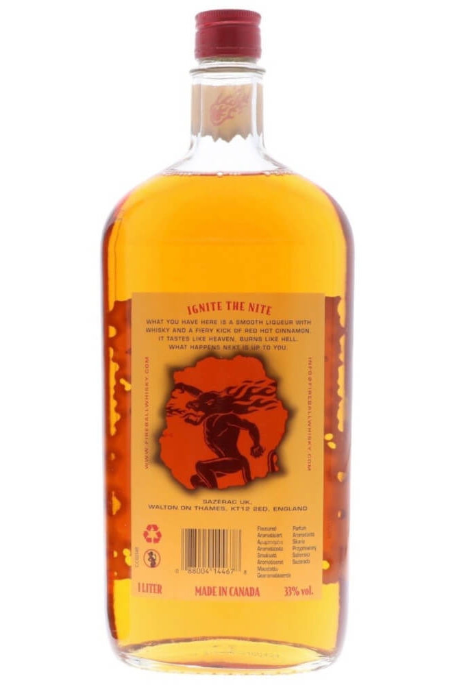 Fireball Whisky-Likör - 1 Liter 33% vol