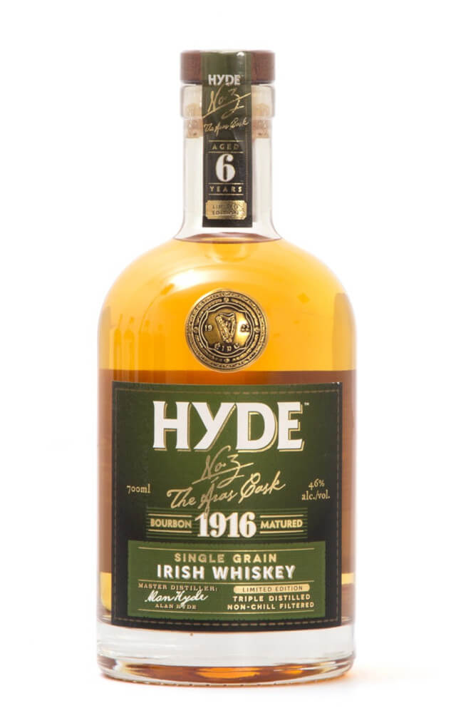 Hyde No. 3 President's Cask Single Grain Irish Whiskey - 0,7L 46% vol