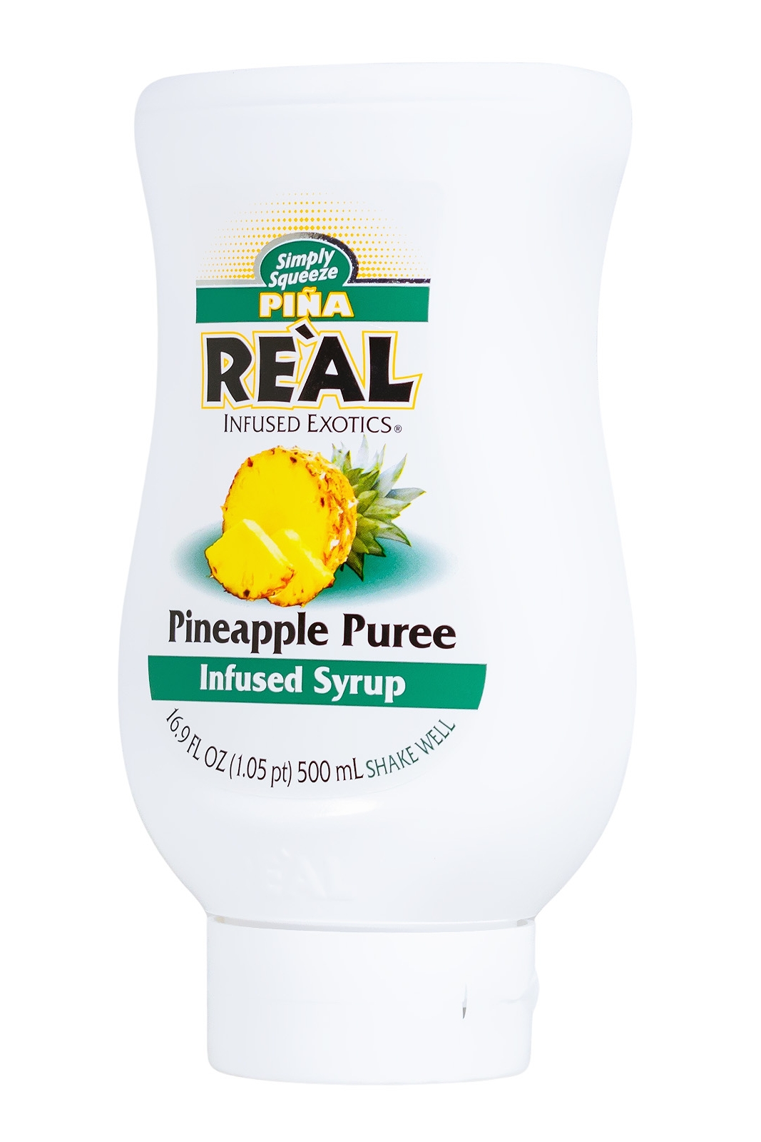 Real Pineapple Sirup mit Ananaspüree - 0,5L