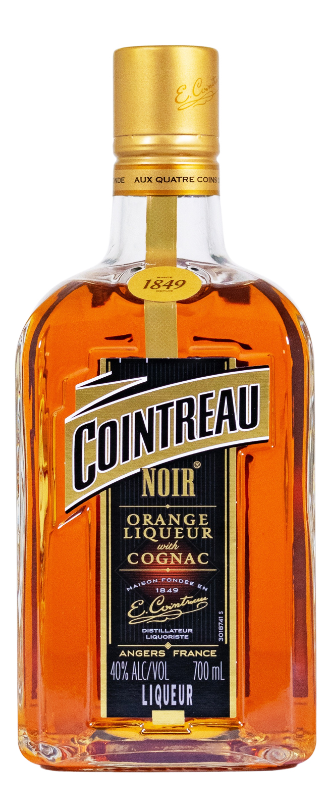 Cointreau Noir Likör mit Cognac - 0,7L 40% vol