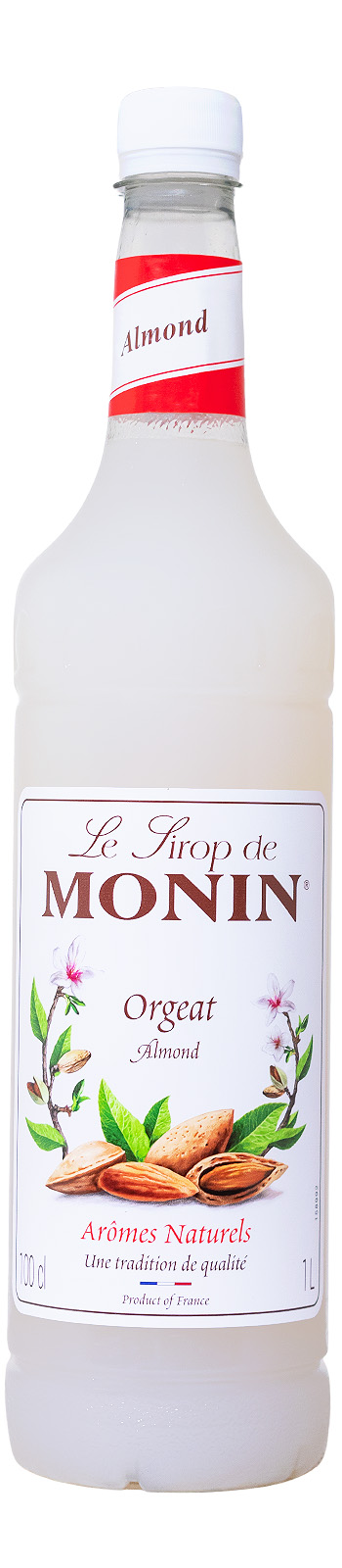 Monin Mandel Orgeat Sirup PET-Flasche - 1 Liter