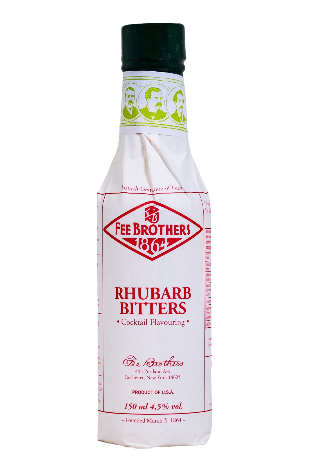 Fee Brothers Rhubarb Bitters - 0,15L 4,5% vol