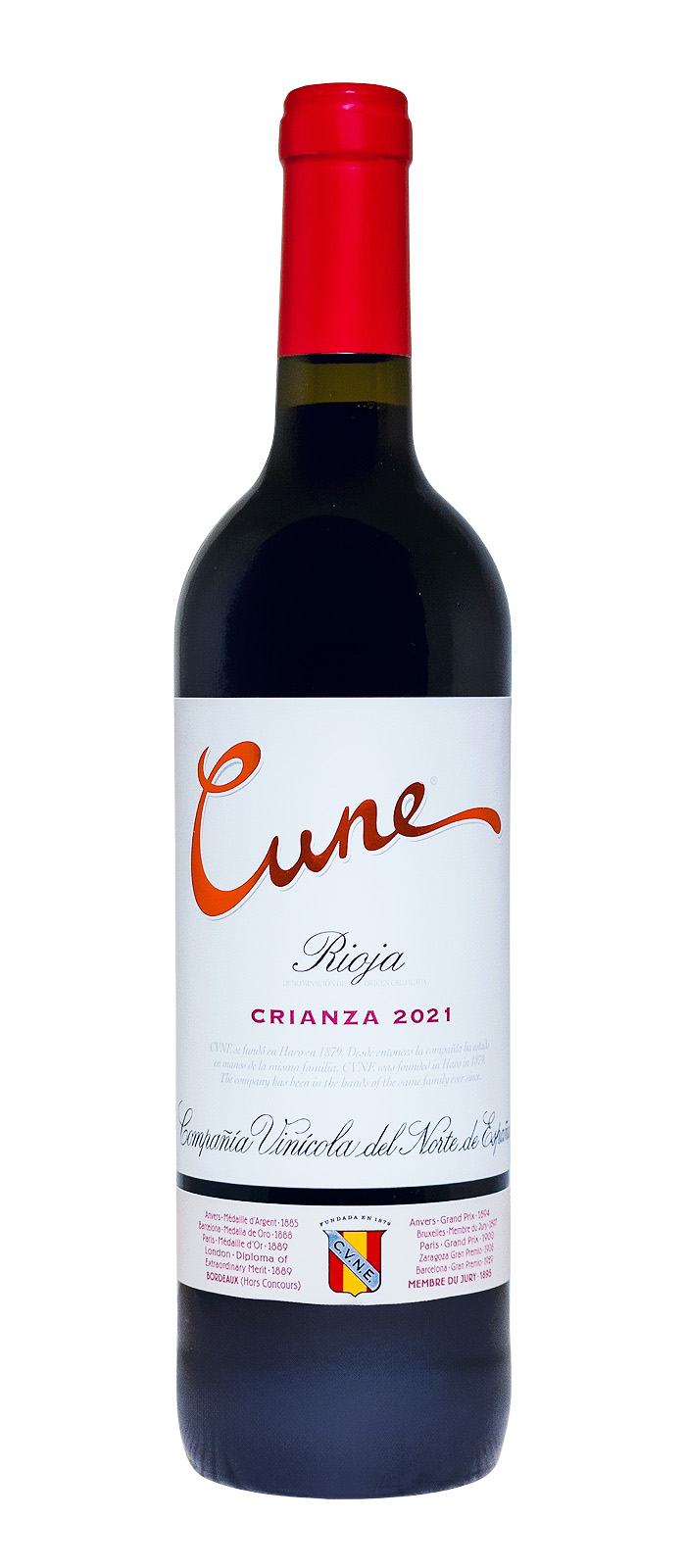 Cune Rioja Crianza - 0,75L 13,5% vol