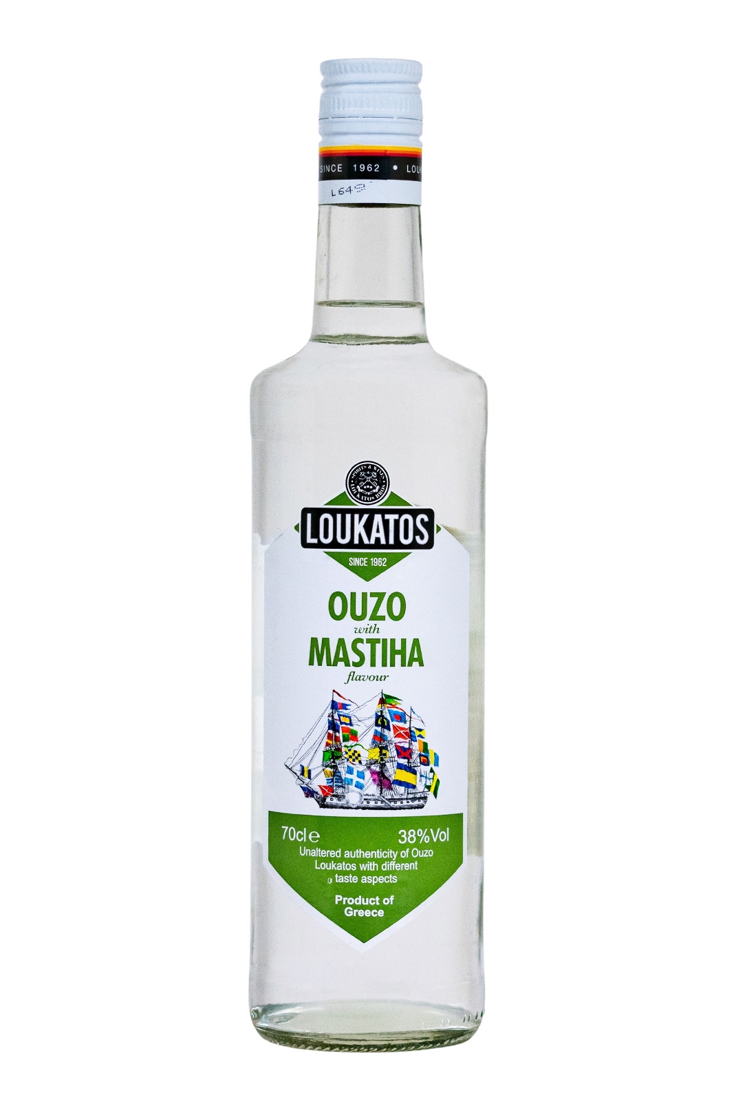 Ouzo mit Masticha - 0,5L 38% vol