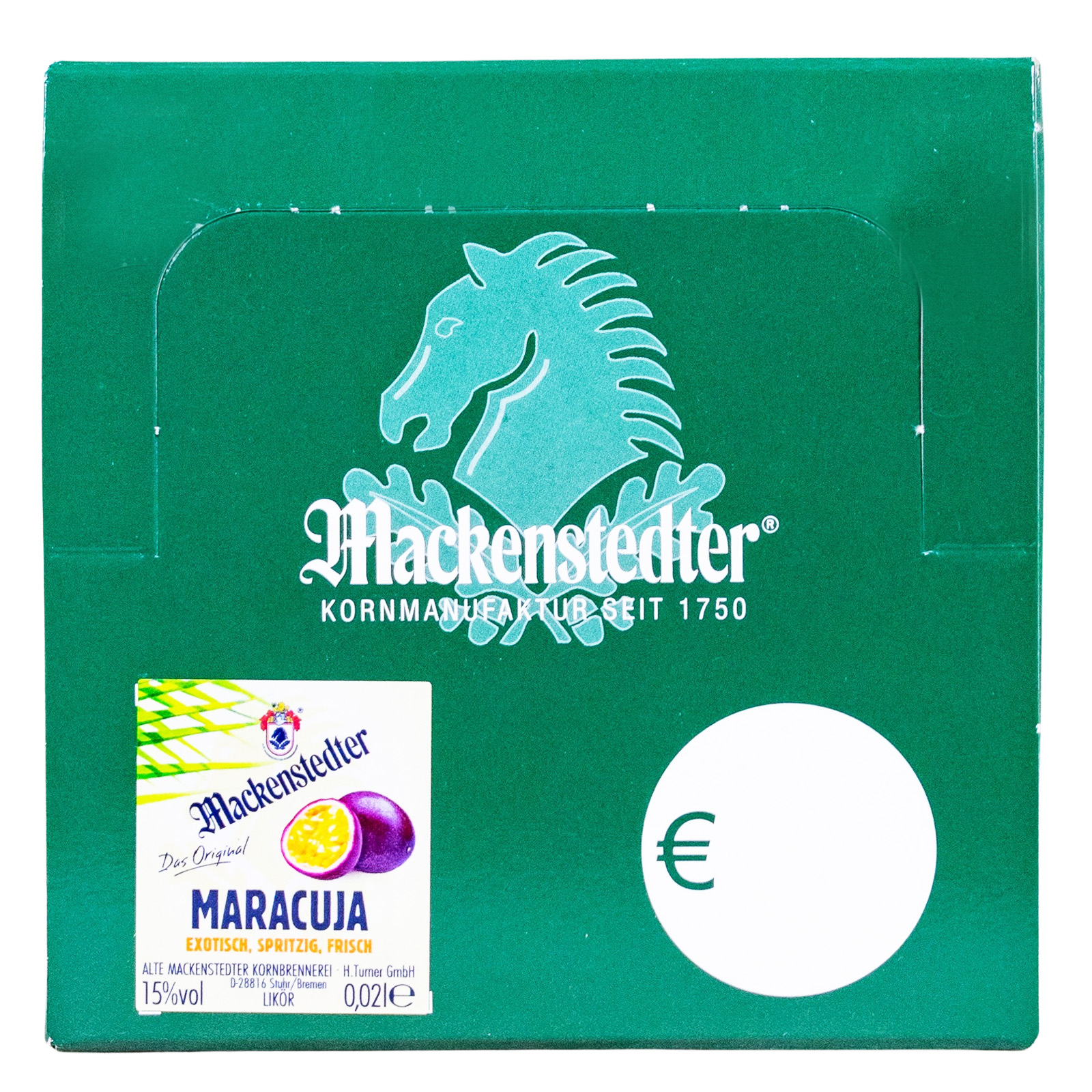 Paket [25 x 0,02L] Mackenstedter Maracuja - 0,5L 15% vol