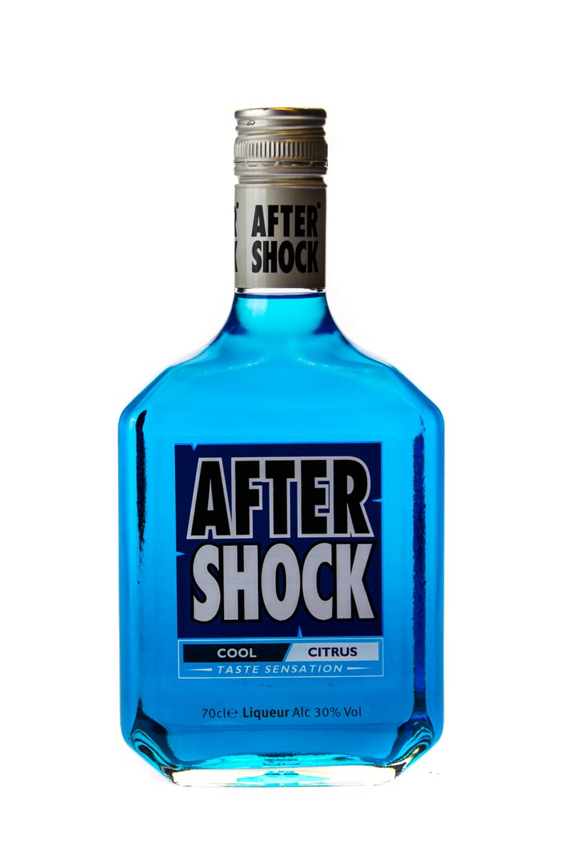 After Shock Blue Likör - 0,7L 30% vol