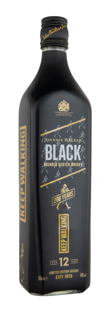 Johnnie Walker Black Label 200 Jahre Limited Edition - 0,7L 40% vol