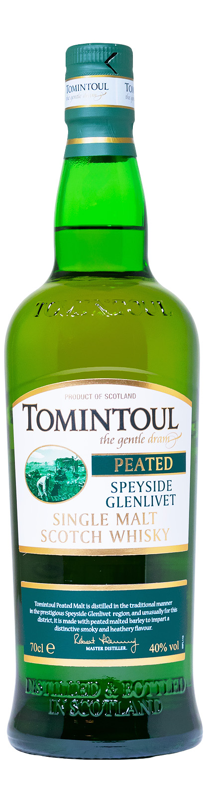 Tomintoul Peaty Tang Single Malt Scotch Whisky - 0,7L 40% vol