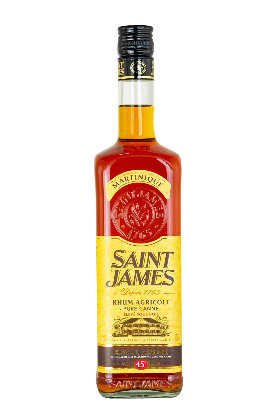 Saint James Royal Agricole Ambre - 0,7L 45% vol