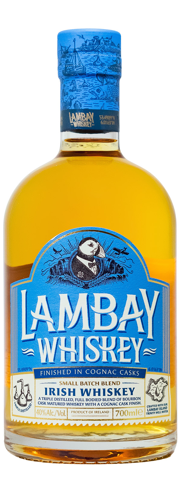 Lambay Irish Whiskey - 0,7L 40% vol