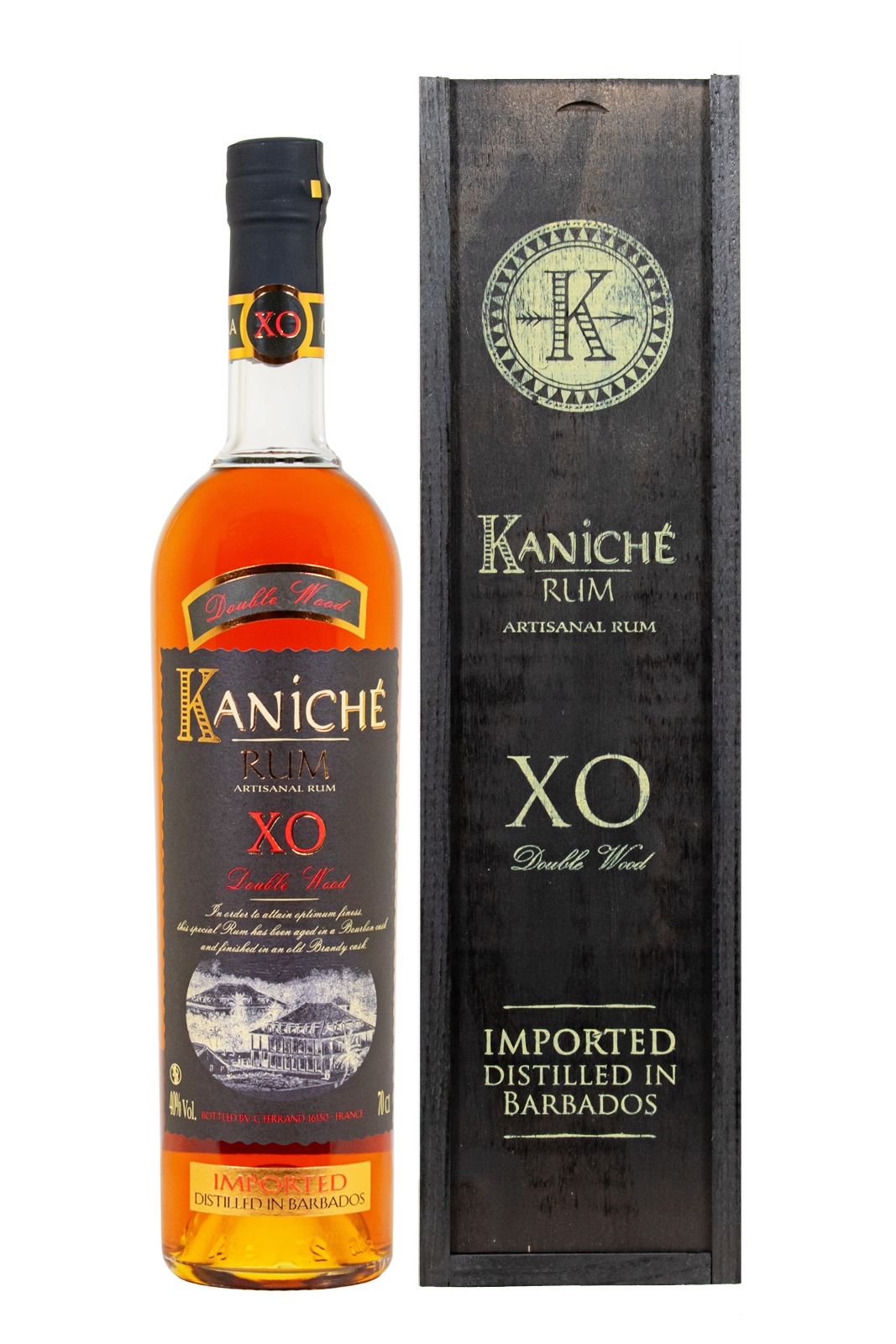 Kaniche XO Double Wood Rum - 0,7L 40% vol